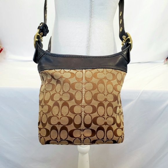 Coach Bleeker Signature Duffle Bucket Bag - Picture 10 of 10